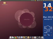 Gnome Ubuntu 13.04+Docy+Conky